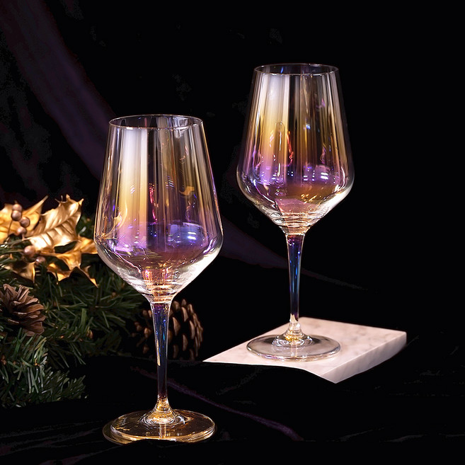 Bormioli Rocco Botte Aurora 極光葡萄酒杯 (2入), 2入, 550ml