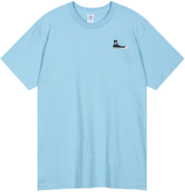 언탭트 남녀공용 16수 캔버스 스니커즈 반팔 티셔츠