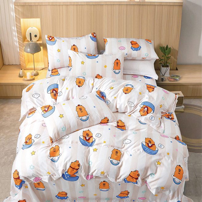 FOCA 吸濕排汗天絲天絲二件式床包枕套組 採用3M專利吸濕排汗藥劑