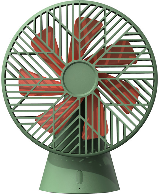 소싱 포레스트 탁상용 미니 무선 써큘레이터 선풍기 시즌1, DSHJ-S-1907R, 팜