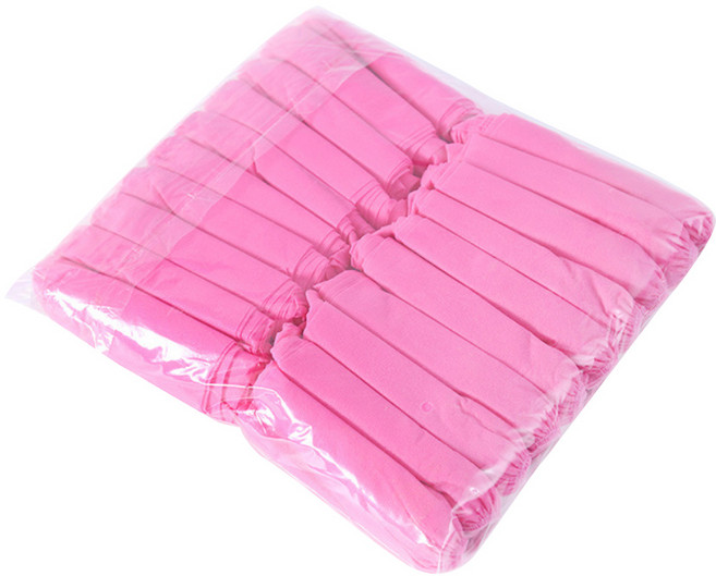 펫콤마 일회용 부직포 신발커버 덧신 400g 50켤레, 핑크, 1세트