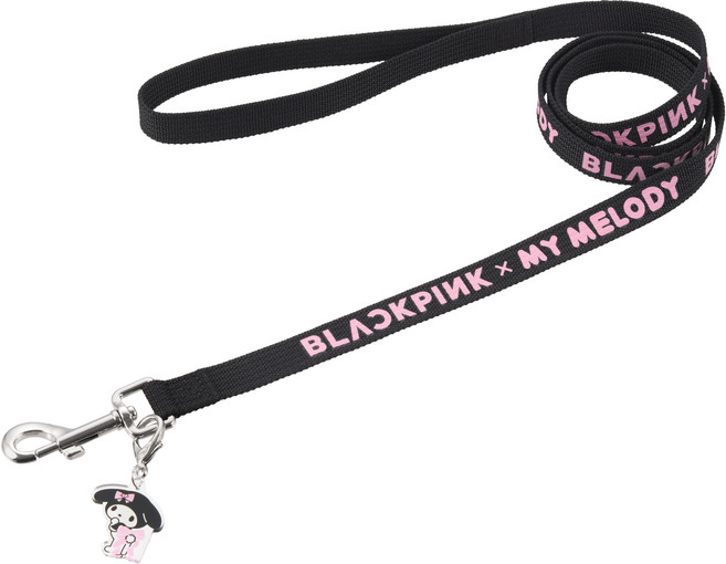 BLACKPINK x 美樂蒂 聯名款 MD 寵物牽繩, 單一顏色, 牽繩 + 鑰匙圈