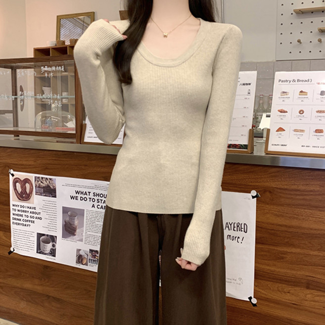 어썸풀 여성용 로셰필드 슬림 긴팔 티 A26SPT011213