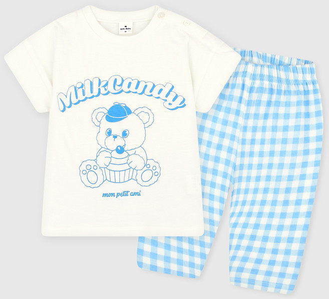 Milk Baby兒童款甜蜜的朋友們夏季上下套裝