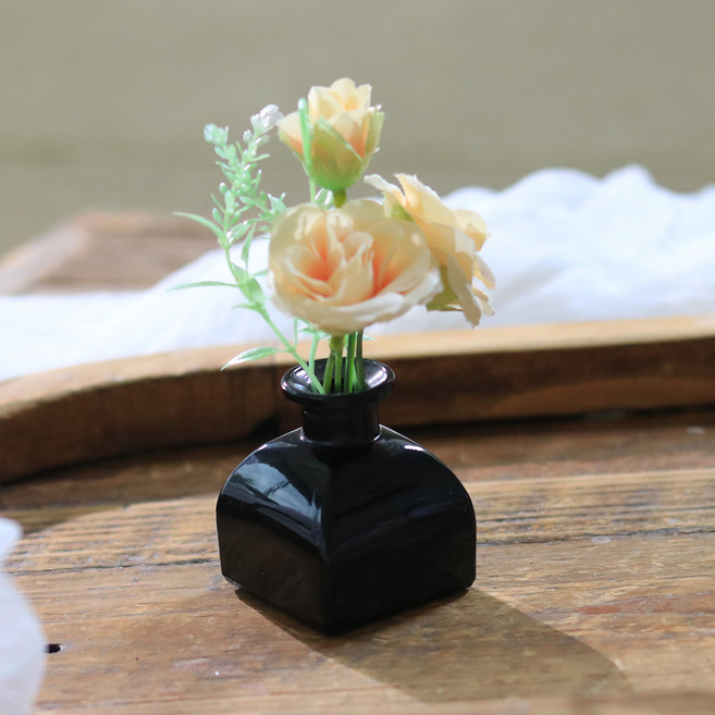 센트바스켓 미니 볼륨 화병, 블랙