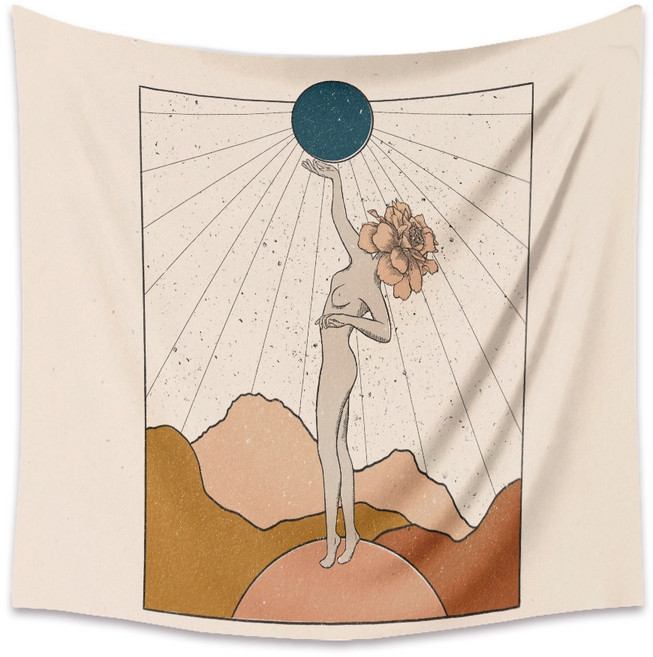 오저씨 태피스트리 패브릭 포스터 MO22, 180 x 230 cm