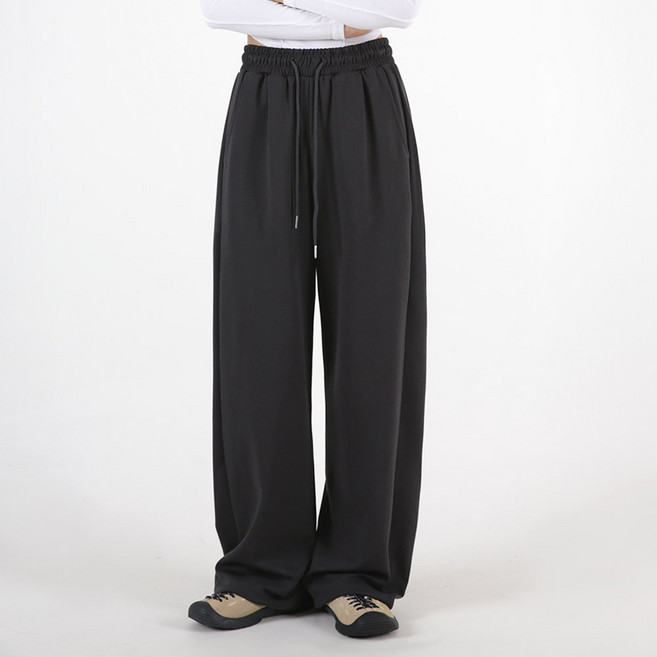 디어로라 여성용 숏/롱 기장 와이드 트레이닝 팬츠 II_P051