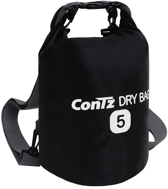 콘츠 롤링 드라이백 5L, 매트블랙