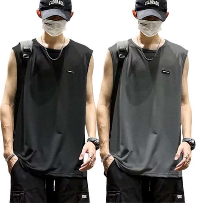 JTL 男款運動背心 2件組