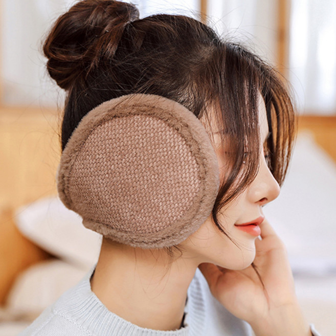 딥톡 따뜻한 털안감 대형 귀마개 FREE DT0328