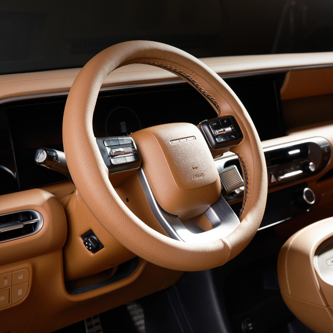 메이튼 팰리카빈 디 올 뉴 팰리세이드 전용 순정컬러 핸들커버, 브라운