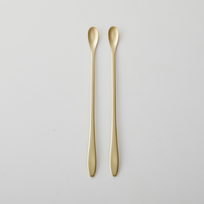 모던하우스 롱스푼, 골드, 2개, 단품