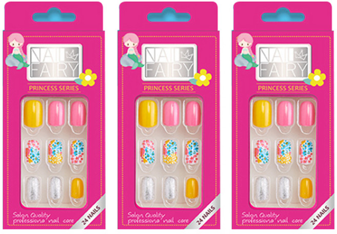 마켓감성 귀욤스팟패치 네일 팁, 3개, no.06