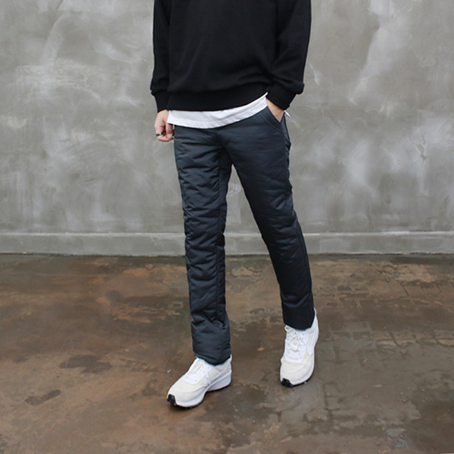 콘피아르 남성용 방한 기모 패딩팬츠 TC0822