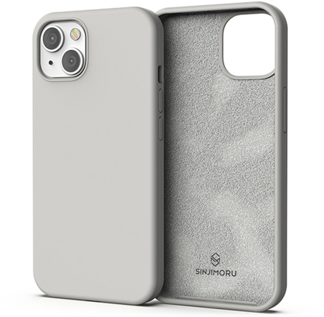 신지모루 소프트그립 실리콘 컬러 휴대폰 케이스