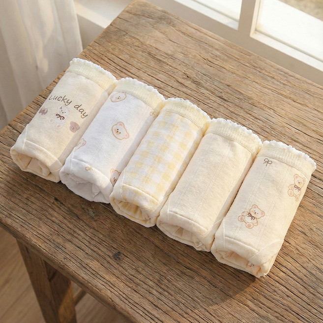 주니데이 테디푸 코튼팬티 5종 세트