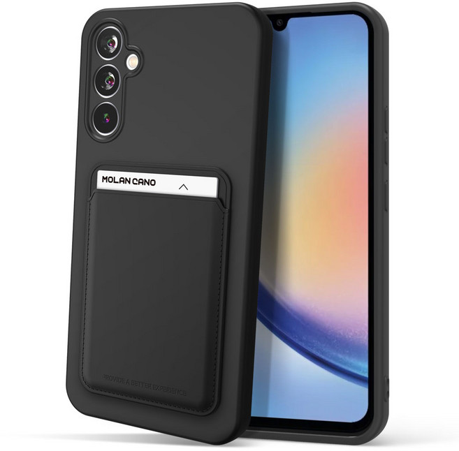 모란카노 팬시 젤리 카드포켓 휴대폰 케이스