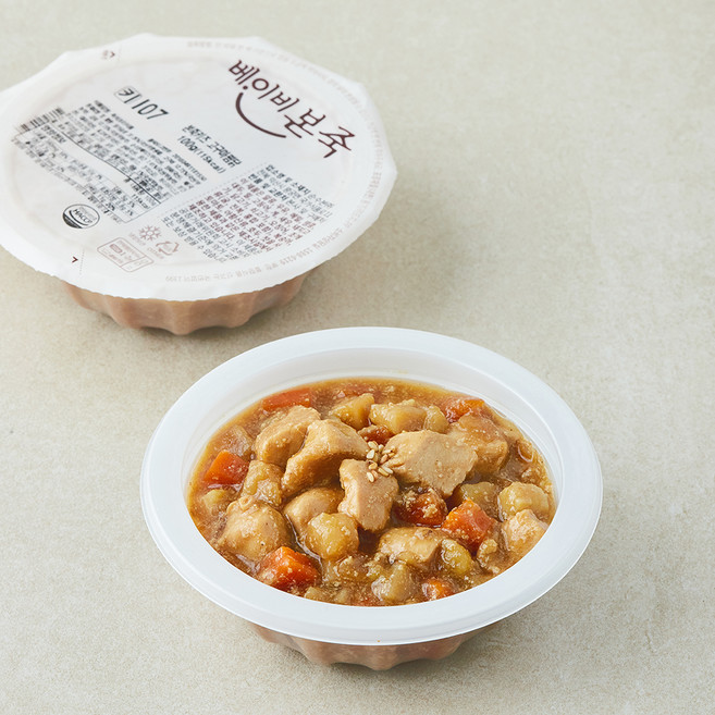 본죽키즈 고구마 찜닭, 100g, 1개