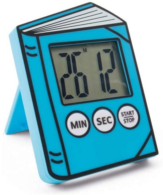 명품 독서 타이머 스톱워치, 1개, 블루계열