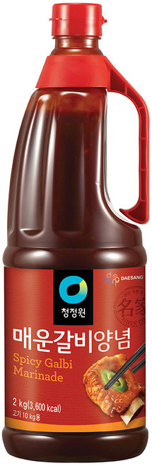 청정원 명가 매운갈비양념, 2kg, 1개