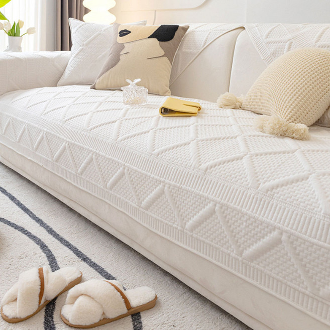 지앤와이 순면 파스텔 기계세탁 논슬립 소파패드