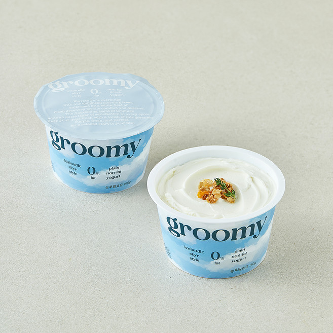 구르미 무지방 그릭 요거트, 150g, 2개