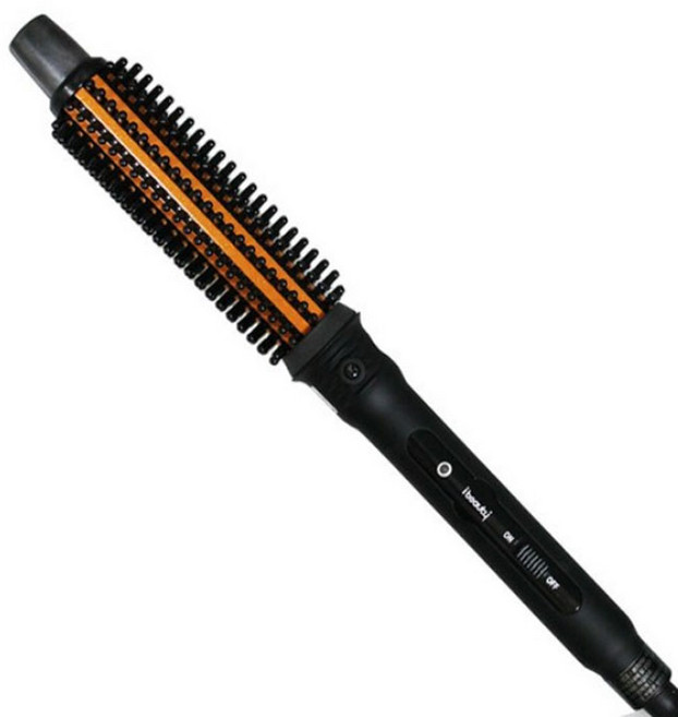 YES BEAUTY iBeauty 電棒梳 髮根蓬鬆 豐盈捲髮器 25mm, 單一顏色, 單一商品