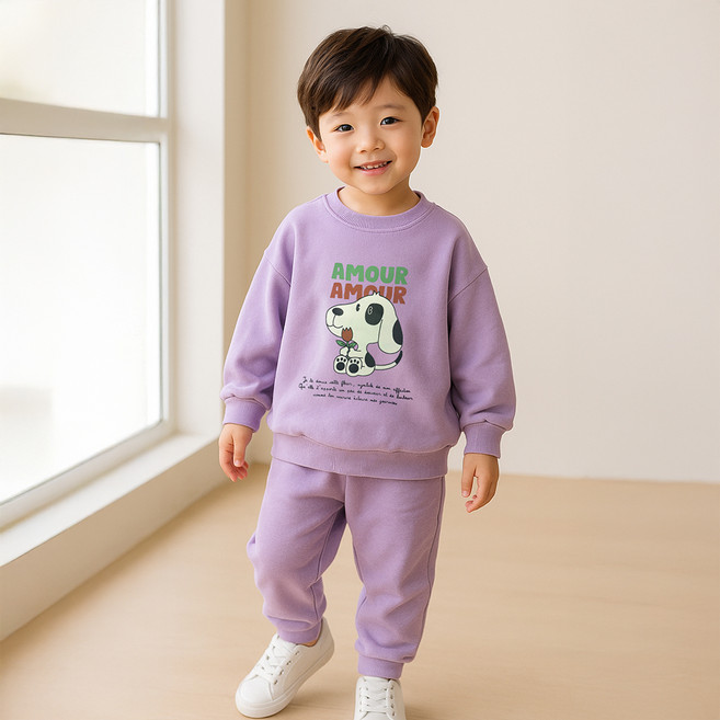 키즈꼬모 아동용 바울이 상하의 세트