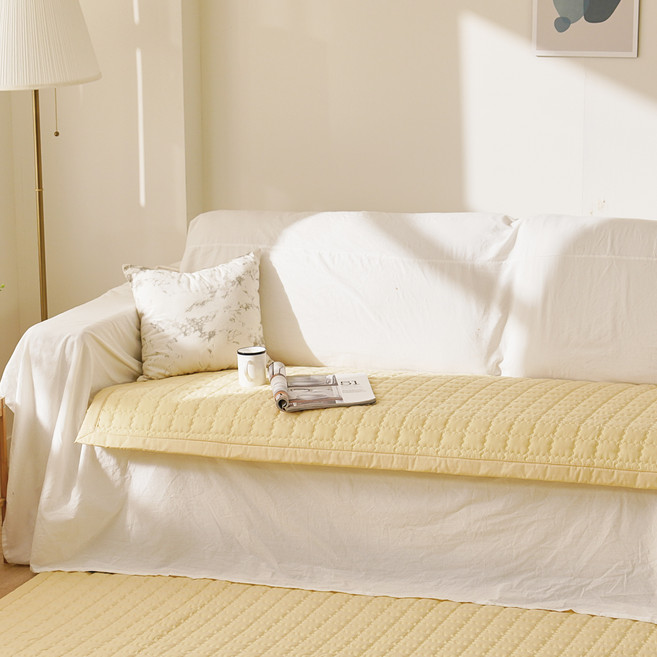 지베딩 크림치즈 사계절 쇼파패드