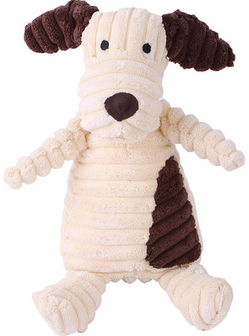 DING DONG PET 啾啾聲動物娃娃寵物玩具, 1個, 小狗