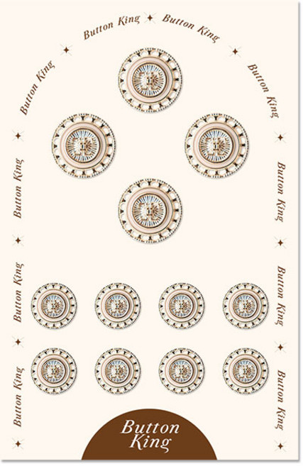 동대문단추왕 여성 정장 사출 단추 15mm 8p + 21mm 4p 세트 타이탄에폭, 화이트Ni, 1세트