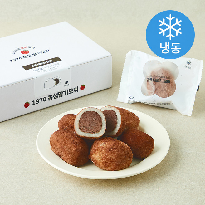 홍성딸기모찌 초코 테린느 모찌 (냉동), 60g, 1개, 6개입