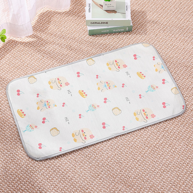 요런개 반려동물 귀여운 캐릭터 아이스 매트, 05. 오리, 1개