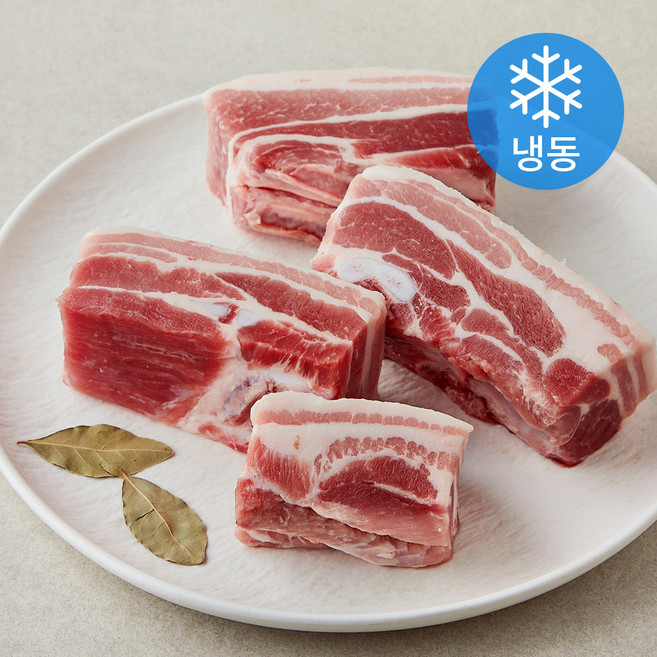 오스트리아산 MAUM 삼겹살 수육용 (냉동), 1개, 1kg