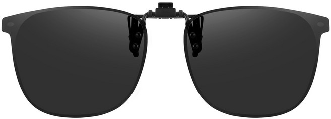 지프 남녀공용 플립업 편광 클립 선글라스 S2012