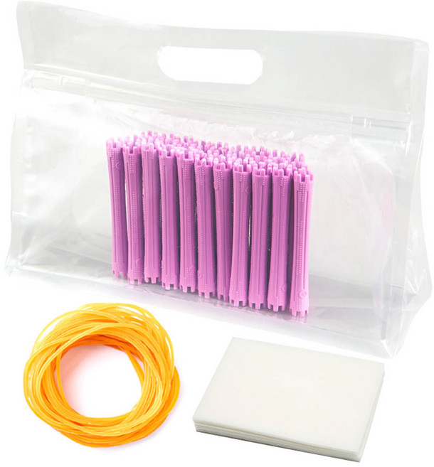 셀리본 헤어볼륨 롤스타 셀프 펌 세라믹 롯드 10호 세트, 1세트