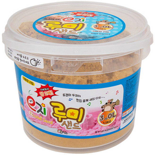 이지피아 루미샌드 리필 3L, 내츄럴, 1.5kg, 1개