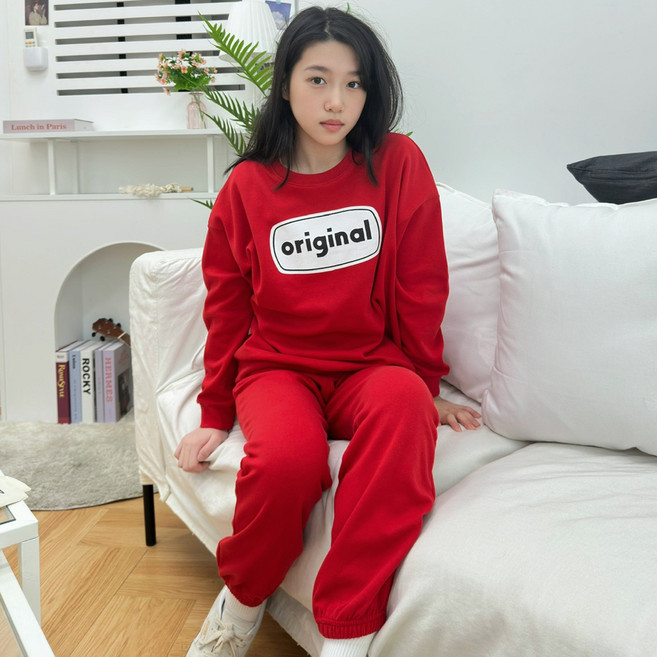 팬시 아동용 오버핏 오리지널 상하 세트