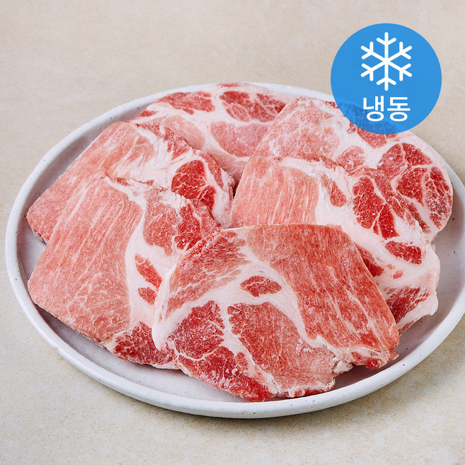 동원 캐나다산 목살 구이용 (냉동), 1개, 2kg