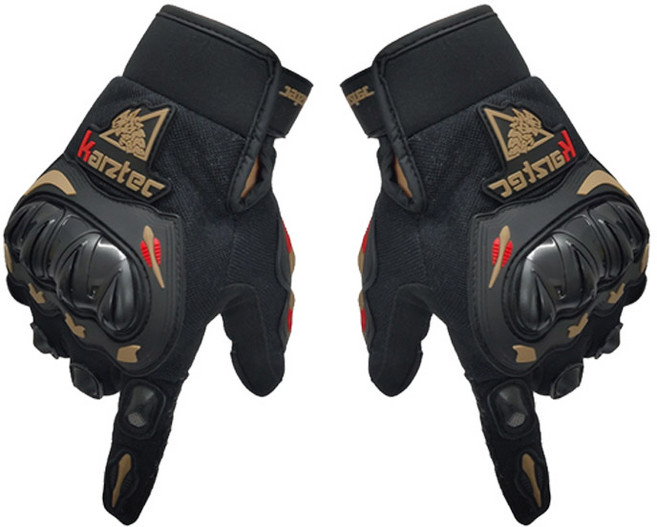 어반카 라이딩 보호 오토바이장갑, 베이지