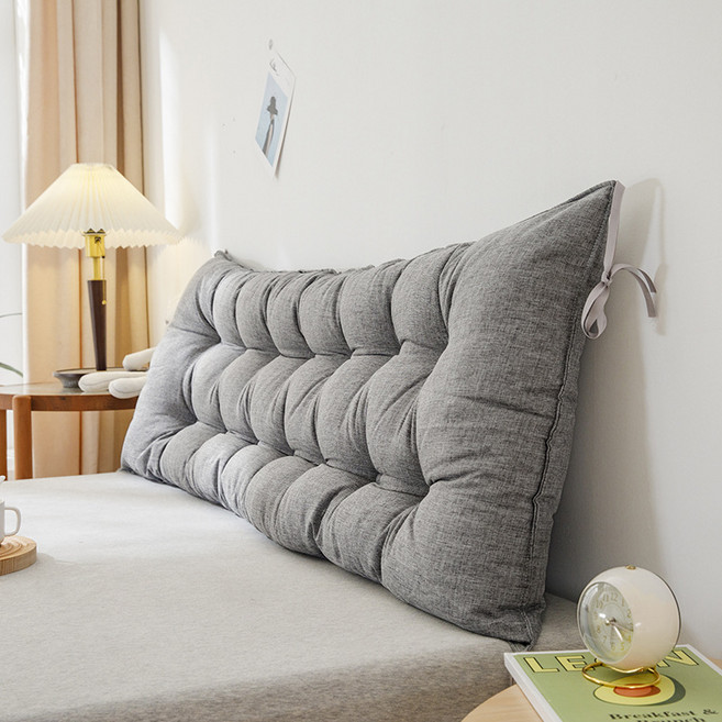 조앤베티 퀄팅 방수 침대쿠션, 그레이