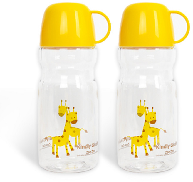 주주물병, YELLOW, 500ml, 2개