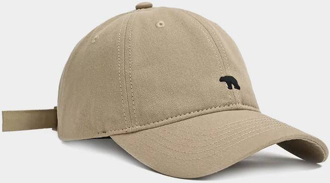 北極熊刺繡時尚棒球帽