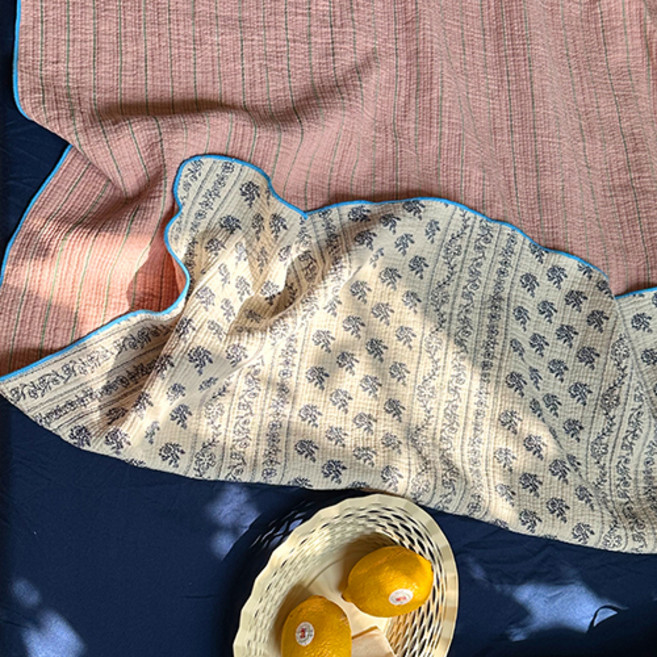 메종드룸룸 뮬리 트리플 거즈 블랭킷