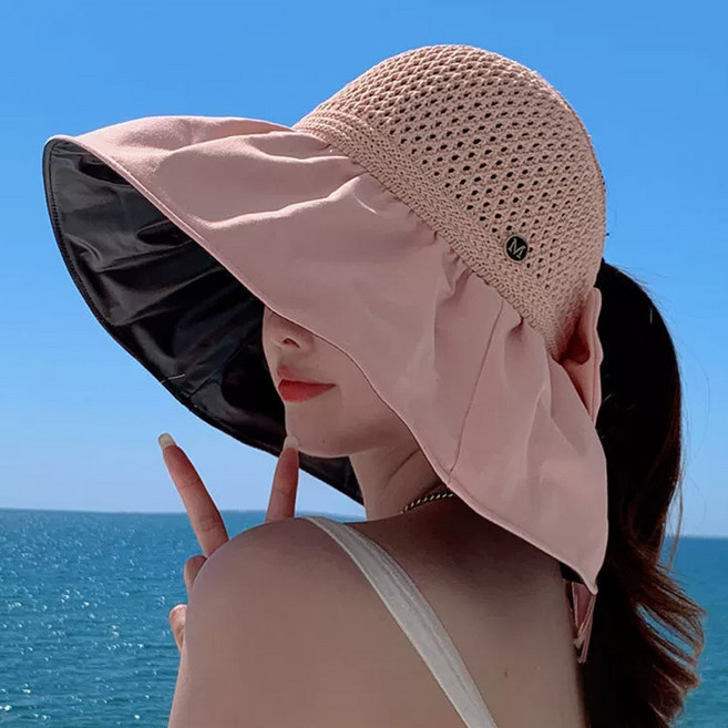 熙美商城 撞色遮陽帽 UU19
