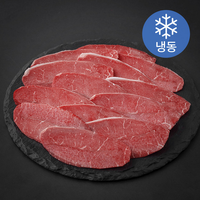 레커컷 미국산 부채살 바로구이용 (냉동), 2개, 400g