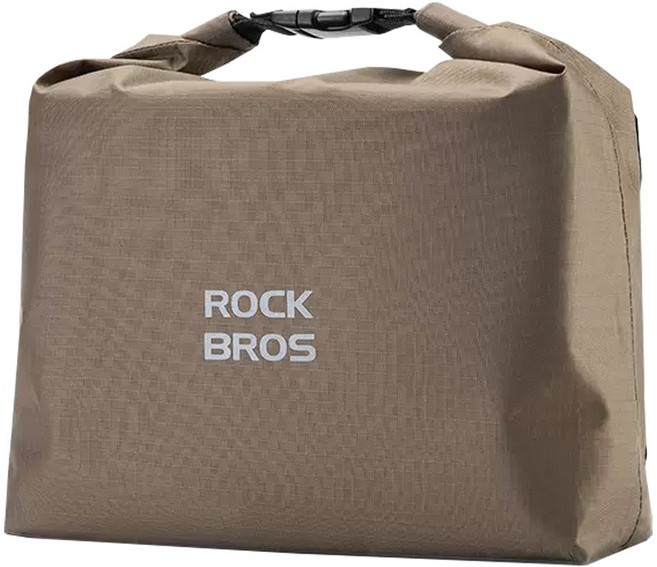 락브로스 자전거 핸들바 가방 W005, 브라운, 1개