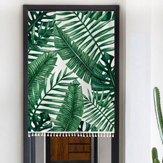 페어링 북유럽 패브릭 주방 욕실 도어커튼