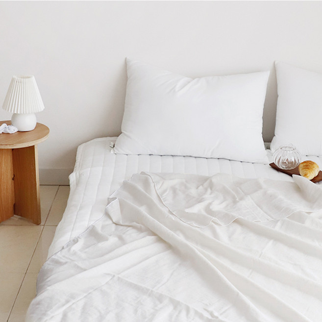 까사베르데 리프 린넨 홑이불, 아이보리