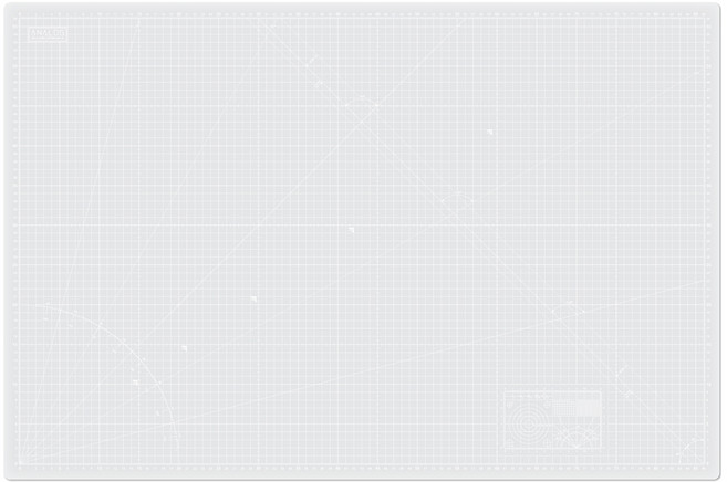 아날로그라이프 양면 셀프힐링 울트라 반투명 커팅매트, 화이트